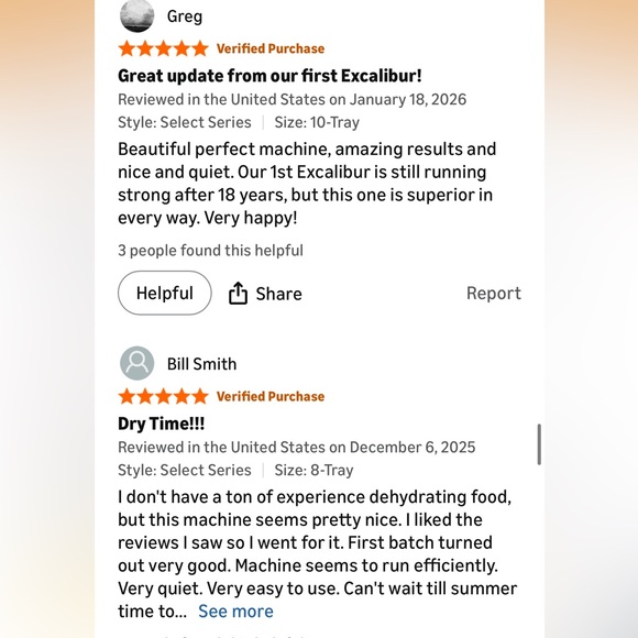 Excalibur Black Food Dehydrator 4 tray like new condition - Picture 15 of 16